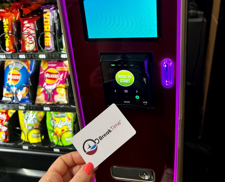 Coffee vending machine