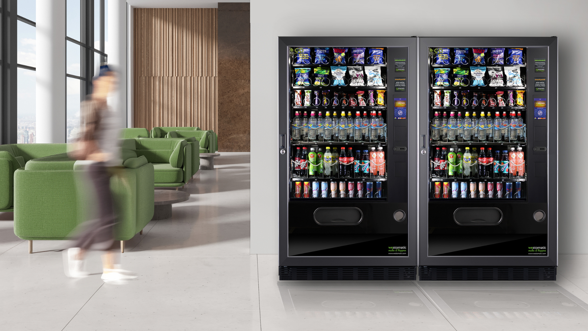 The Snackpoint Quinto MAX by Westomatic in situ