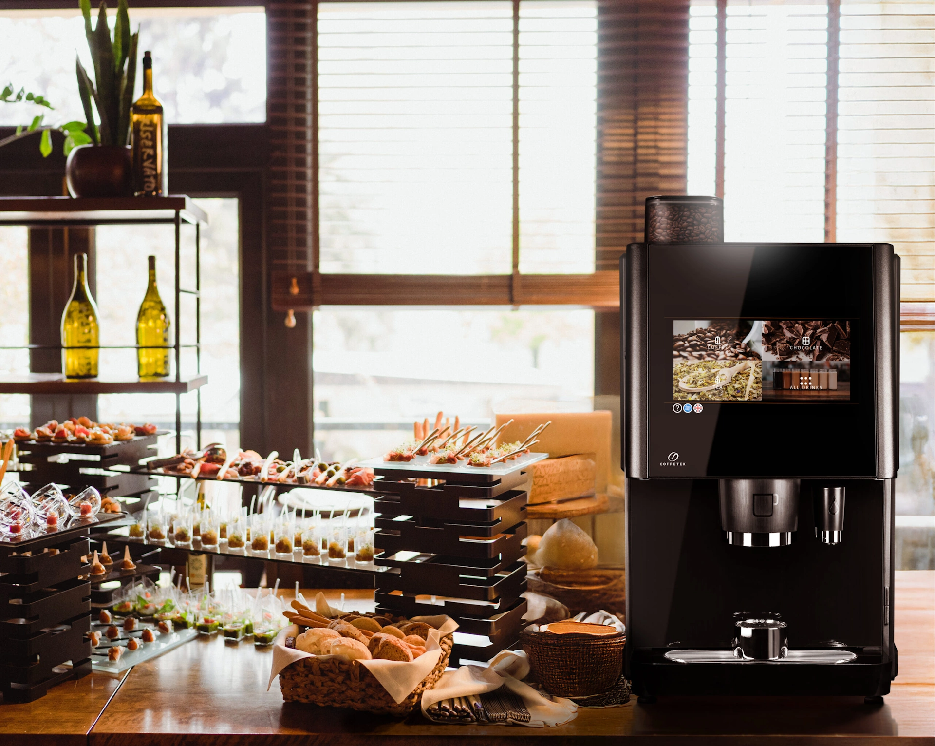 The Vitro Series 3 Espresso in situ
