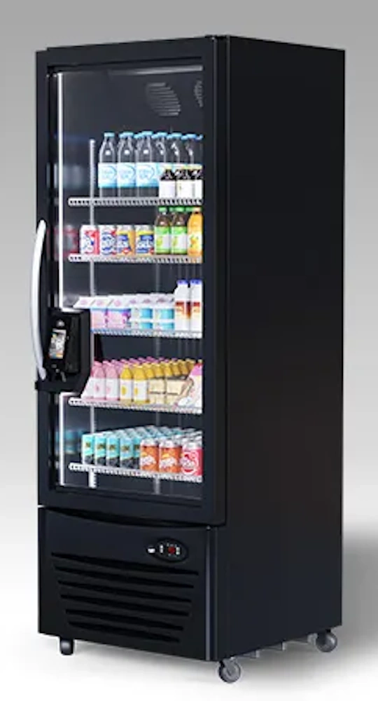 Photo of the Picocooler Smart Micromarket Fridge